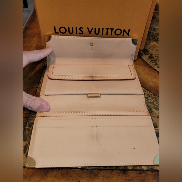 Louis Vuitton Murakami white multicolored international leather wallet - Picture 7 of 7